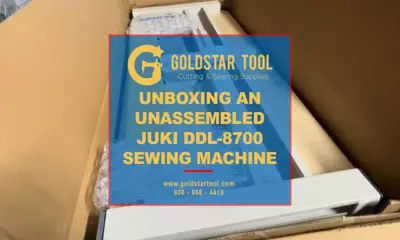 Unboxing an Unassembled Juki DDL-8700 - Goldstartool.com